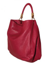Saint Laurent | Red Roady Large Hobo Leather Shoulder Bag | Lyst