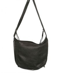 Ann Demeulemeester | Black Soft Leather Small Shoulder Bag | Lyst