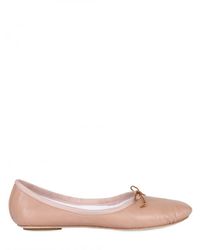 Chloé | Natural Napa Ballerina Flat | Lyst