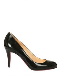 Christian Louboutin | Black 85mm Ron Ron Brushed Calf Pumps | Lyst