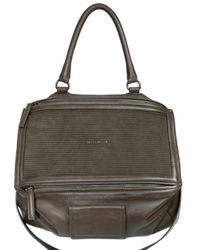 Givenchy | Green Padded Large Pandora Shoulder Bag | Lyst
