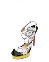 Nicholas Kirkwood | Multicolor 130mm Leather Flower & Elaphe Sandals | Lyst