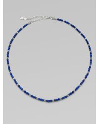 John Hardy | Black Sterling Silver Necklace for Men | Lyst