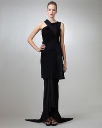 Rick Owens | Black Long Mermaid Skirt | Lyst
