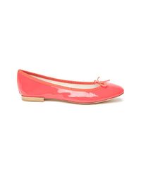 Repetto | Pink Bb Patent Ballet Flat | Lyst