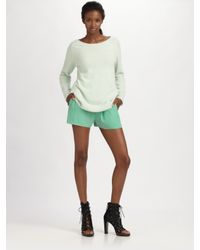Acne Studios | Green Ry Angora Knit Sweater | Lyst