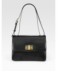 Chloé | Black Louise Large Shoulder Bag | Lyst