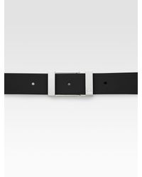Gucci | White Rectangular Buckle Belt for Men | Lyst