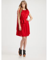Marc By Marc Jacobs | Red Lucinda Jersey Dress | Lyst
