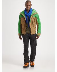 RLX Ralph Lauren | Brown Xm Trek Mesh-lined Microfiber Hoodie for Men | Lyst