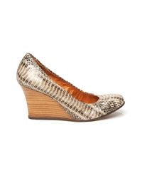 Lanvin | Multicolor Snake Ballet Wedge | Lyst