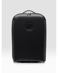 Gucci | Black Gg Coated Fabric Trolley for Men | Lyst