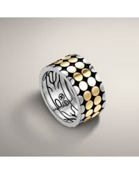 John Hardy | Metallic Band Ring for Men | Lyst