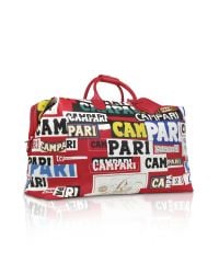 Bric's | Red Campari Munari Limited Edition Weekender Travel Bag for Men | Lyst