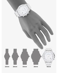 Marc By Marc Jacobs | Marine Chronograph Watch/white Silicone | Lyst
