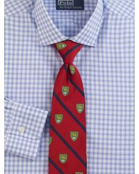 Polo Ralph Lauren | Red Printed Silk Tie for Men | Lyst