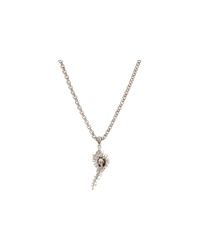 Alexander McQueen | Metallic Skull Pendant Necklace | Lyst