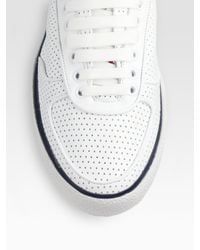 Moncler | White Orleans Sneaker for Men | Lyst