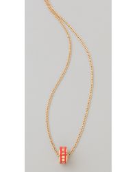 Marc By Marc Jacobs | Metallic Delicate Sweetie Pendant Necklace | Lyst