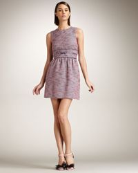 RED Valentino | Pink Tweed Dress | Lyst