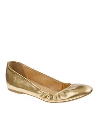 J.crew Cece Metallic Ballet Flats in Gold (brocade gold) | Lyst