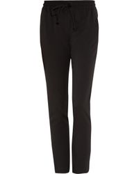 Paul & Joe | Black Patterned Slim Leg Pant | Lyst