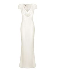 Alexander McQueen | White Tuxedo Dress | Lyst