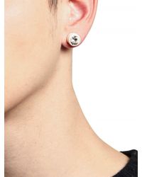 Givenchy | Metallic Swarovski Earrings for Men | Lyst