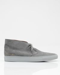 Common Projects | Gray Chukka Sneaker for Men | Lyst