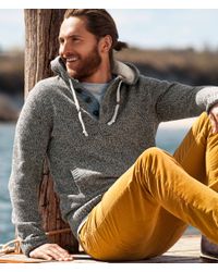 H&M | Gray Hooded Jumper for Men | Lyst