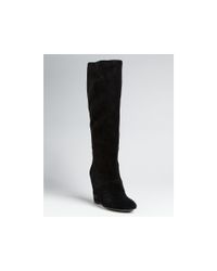 House of Harlow 1960 | Black Simona Wedge Boots | Lyst
