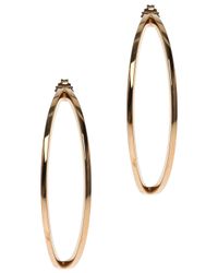 Lara Bohinc | Metallic Planetaria Half Hoops | Lyst