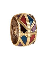Oscar de la Renta | Multicolor Multi Color Cuff Bangle | Lyst