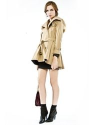 Rebecca Minkoff | Natural Jacquelyn Trench Coat | Lyst