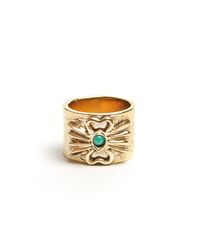 Aurelie Bidermann | Metallic Cherokee Ring | Lyst