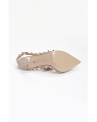 beige t strap pumps