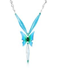 Antica Murrina | Blue Wings Murano Glass Necklace | Lyst