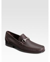 Ferragamo | Brown Magnifico Loafers for Men | Lyst