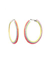 Tom Binns | Multicolor Pinata Hoop Earring | Lyst