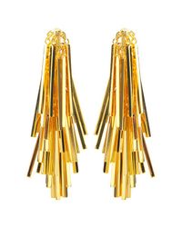 Eddie Borgo | Metallic Tinsel Earrings | Lyst