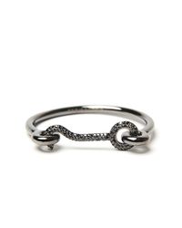 Eddie Borgo | Metallic Pave Latch Cuff Bracelet | Lyst