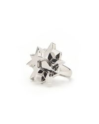 Eddie Borgo | Metallic Star Pyramid Ring | Lyst