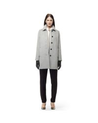 Club Monaco Gray Gisele Aline Wool Coat