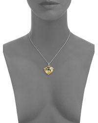 Judith Ripka | Yellow Diamond Heart Pendant | Lyst