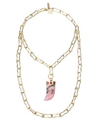 Kelly Wearstler | Metallic Large Horn Necklace | Lyst