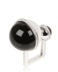 Lara Bohinc | Metallic Sun and Moon Ring | Lyst