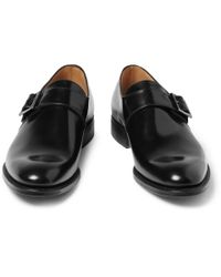 shoes tokyo leather monk strap lyst