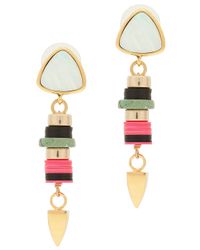 Lizzie Fortunato | Metallic Sugar Skull Bullet Earrings | Lyst