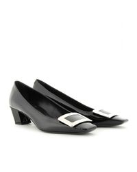 Roger Vivier | Black Belle Vivier Pumps | Lyst