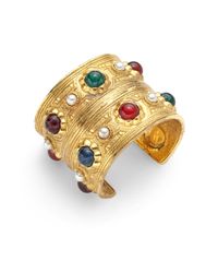 Ben-Amun | Metallic Stacked Gyspy Cuff | Lyst